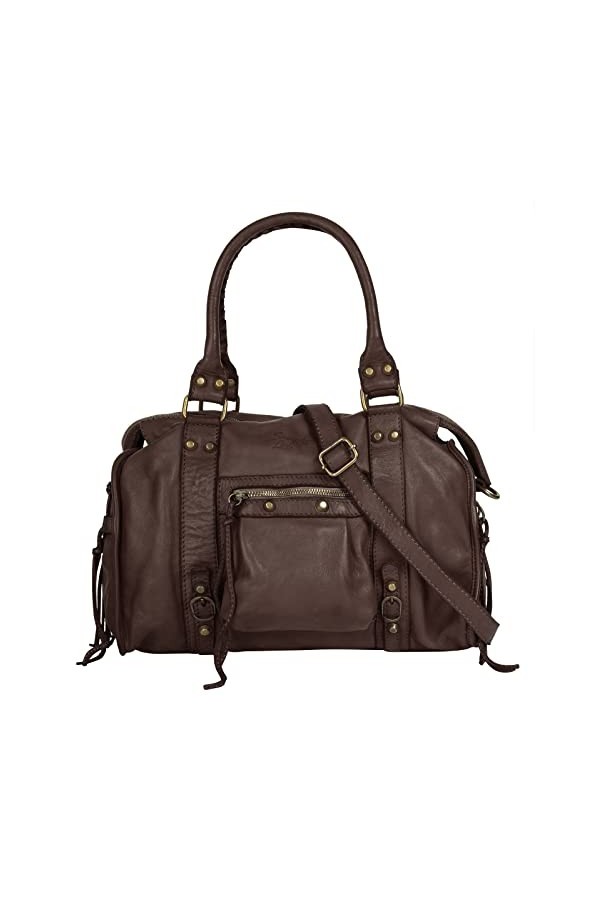 Samantha Look Sac shopping Femme cuir véritable