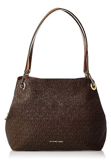 Michael Kors Raven, Cabas Femme, Marron Brown , 11.4x24.1x38.1 cm W x H x L 