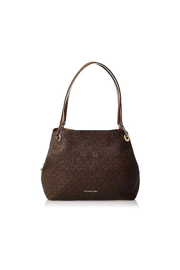 Michael Kors Raven, Cabas Femme, Marron Brown , 11.4x24.1x38.1 cm W x H x L 