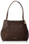 Michael Kors Raven, Cabas Femme, Marron Brown , 11.4x24.1x38.1 cm W x H x L 