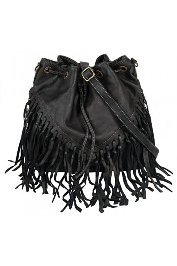 Samantha Look Sac shopping Femme cuir véritable