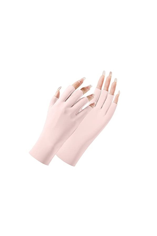 CUTeFiorino Gants dété noirs - Protection de conduite - Gants dextérieur pour femme - Gants de protection - Gants de soleil