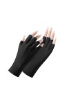 CUTeFiorino Gants dété noirs - Protection de conduite - Gants dextérieur pour femme - Gants de protection - Gants de soleil
