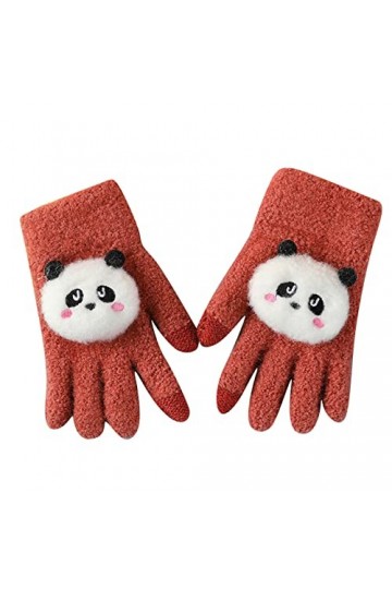 Allbestop Noel gants Mitaines Chaudes En Peluche Chaude,Gants Enfants Garçons Gants Femme Hiver Chaud Echarpe Bebe Led Flashl