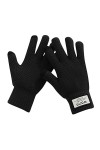 BebeXi Frack Moufles tricotées pour femme Grandes tailles Hommes Chaud Stretch Gants en tricot Hiver Garder au chaud Tricot G
