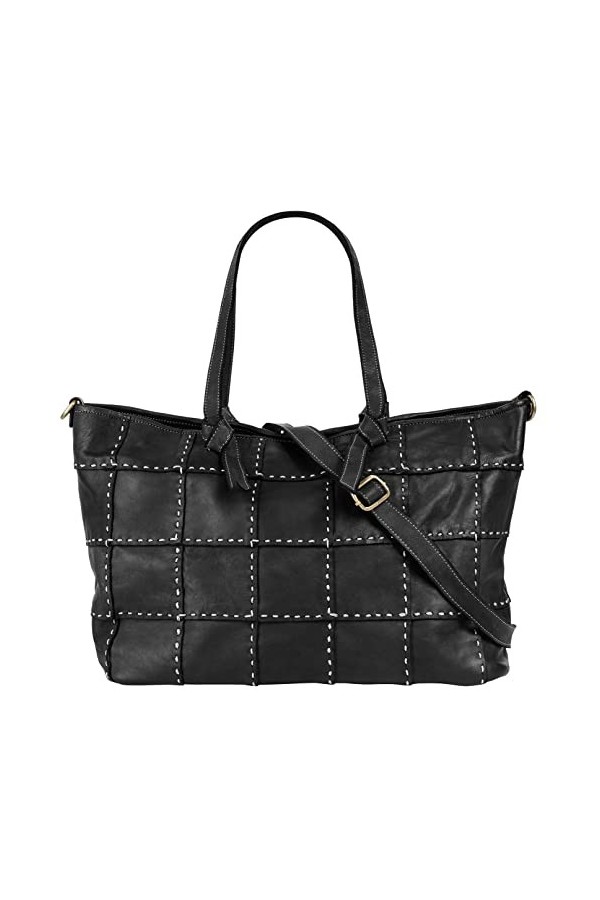 Samantha Look Sac shopping Femme cuir véritable