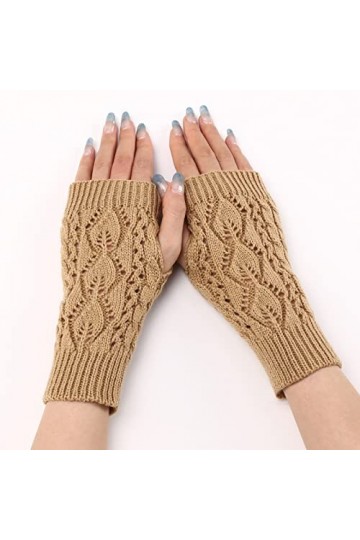 Dapei Gants dhiver pour femme, gants chauds, coupe-vent, élastiques, textos, noirs, gants doublés chauds, moufles pour femme