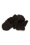 EMAlusher Gants dhiver chauds pour femme - Gants au crochet rétro - Moufles brodés - Mode dhiver - Gants chauds - Moufles é