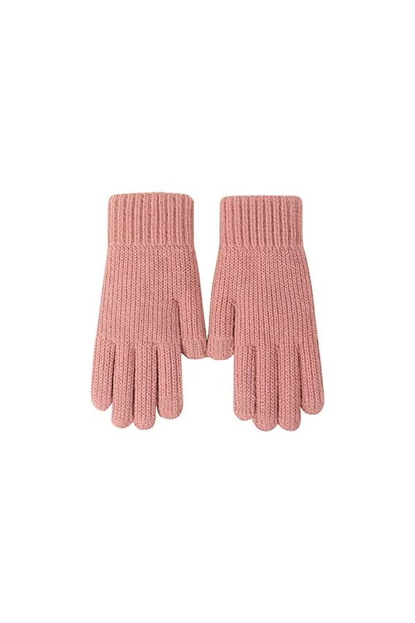 HANXIULIN Gants tricotés antidérapants et chauds pour femmes Gants de conduite chauds et respirants pour femme Moufles dhive