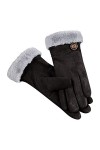 Gants Chauds Mitaines Gants Dhiver En Peluche,Gants Travail Mitaines Femme Chic Gants Et Moufles Femme Led Flashlight Waterp