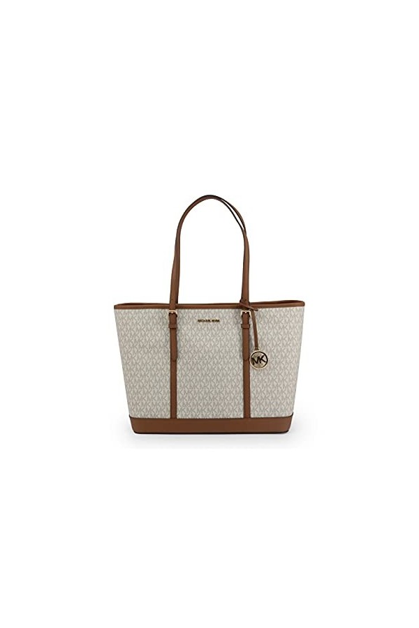 Michael Kors Vanilla 35T0GTVT3V-Vanilla Sac à bandoulière pour femme, vanille, Large