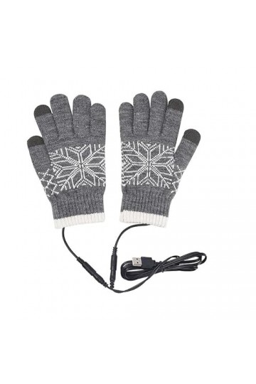 Gants chauffants de voyage rechargeables pour temps froid, équipement de plein air pour entraînement, marche, moufles pour fe