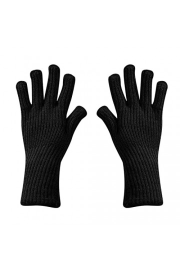 FGUUTYM Gants dété pour femme - Gants chauds en tricot dhiver - Gants solides - Pour étudiants - Équitation en plein air - 
