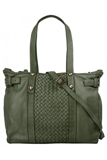 Samantha Look Sac shopping Femme cuir véritable