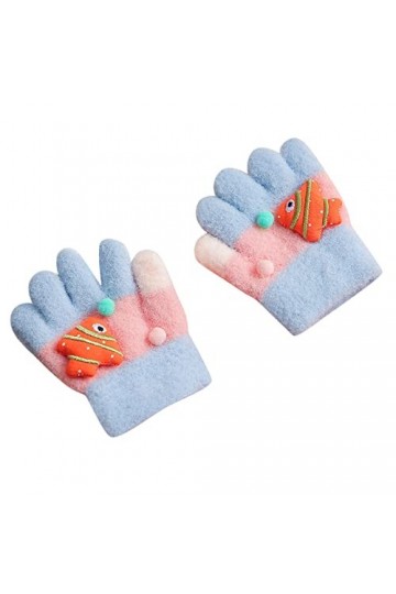 Noel gants Ajustable Anti-Rayures Moufle,Gants Ado Garcon Gants Femme Hiver Chaud Moufle Enfant 4 Ans Gants Chauffant Moto Ga