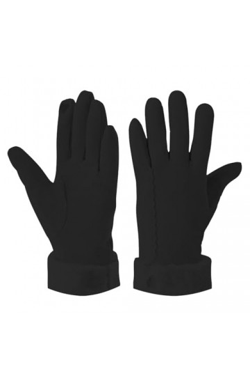 Gants Chauds Moufles Ski Neige Gants avec Ficelle,sous Gants Thermique Moto Gants Noir Halloween Mitaines Femme Beer Mitten G
