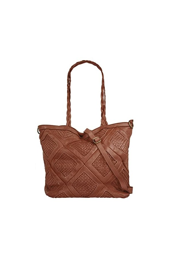 Samantha Look Sac shopping Femme cuir véritable