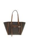 Michael Kors Carine MD Tote, Sac à Main Femme, Marrone Scuro