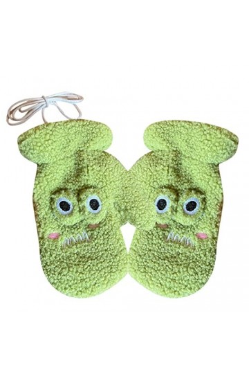 Allbestop Gants Chauds Gants Chauds en Laine Tricotée À Cinq Doigts,Gants De Travail Hiver Mitaines Femmes Moufles Chauffante