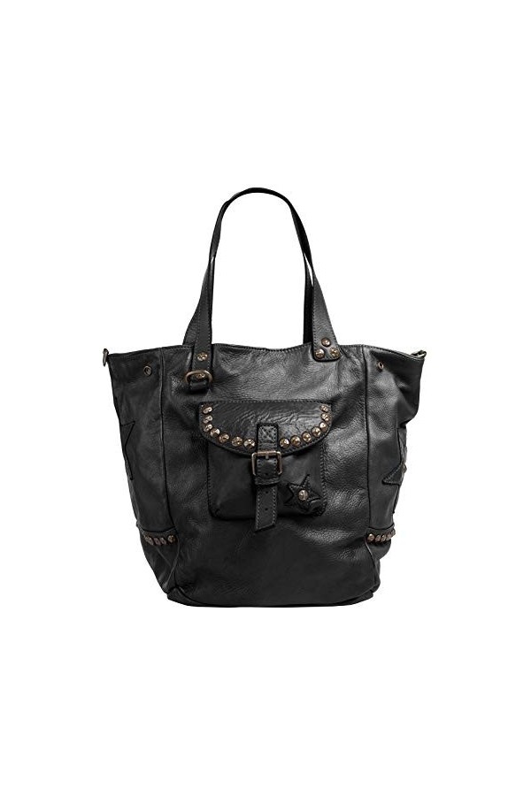 Samantha Look Sac shopping Femme cuir véritable