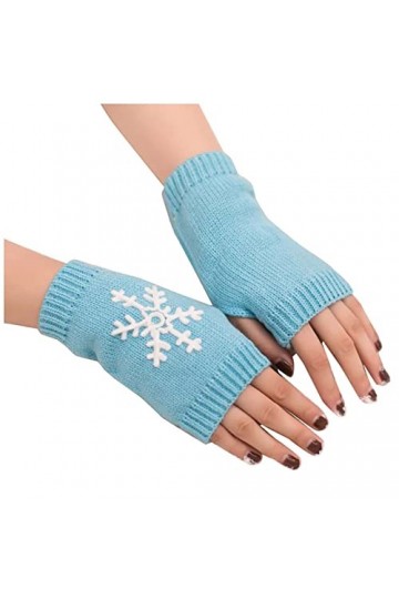 Mitaines dhiver sans doigts vêtements accessoires gants tricotés taille unique tricoté poignet hiver automne femmes sans doi