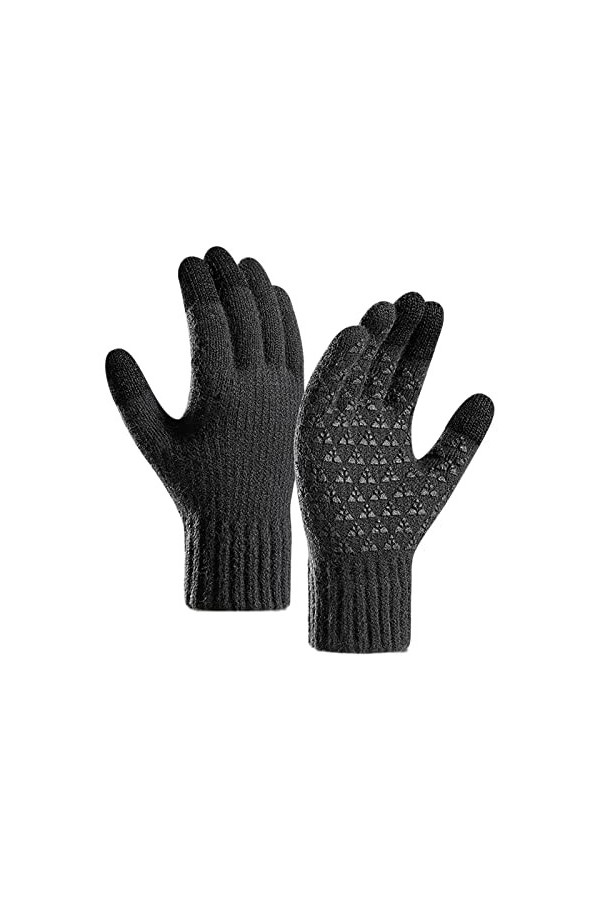 NIUREDLTD Gants dhiver pour femme - Gants dhiver extensibles - Gants de sport pour femme - Gants de cyclisme chauds et coup