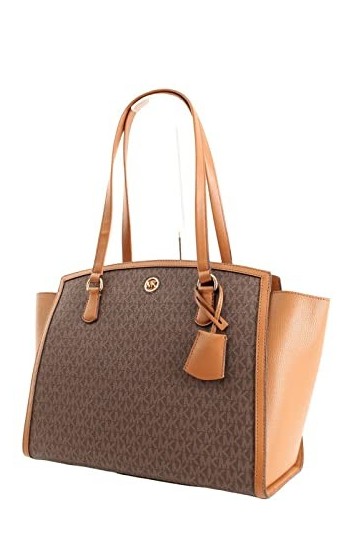 Michael Kors LG TZ Tote, Bag Women, Brown/Acorn, Taille Unique