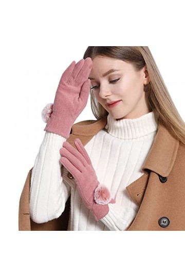 Allbestop Gants Chauds Gants De Compression Arthritique,Gants De Travail Hiver Homme Gants Femme Cuir Moufles Chauffantes Fem