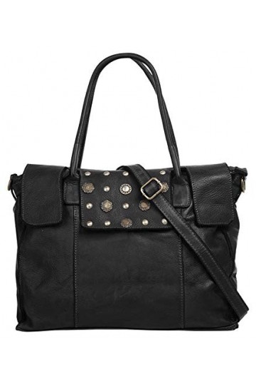 Samantha Look Sac shopping Femme cuir véritable