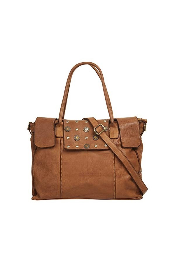 Samantha Look Sac shopping Femme cuir véritable
