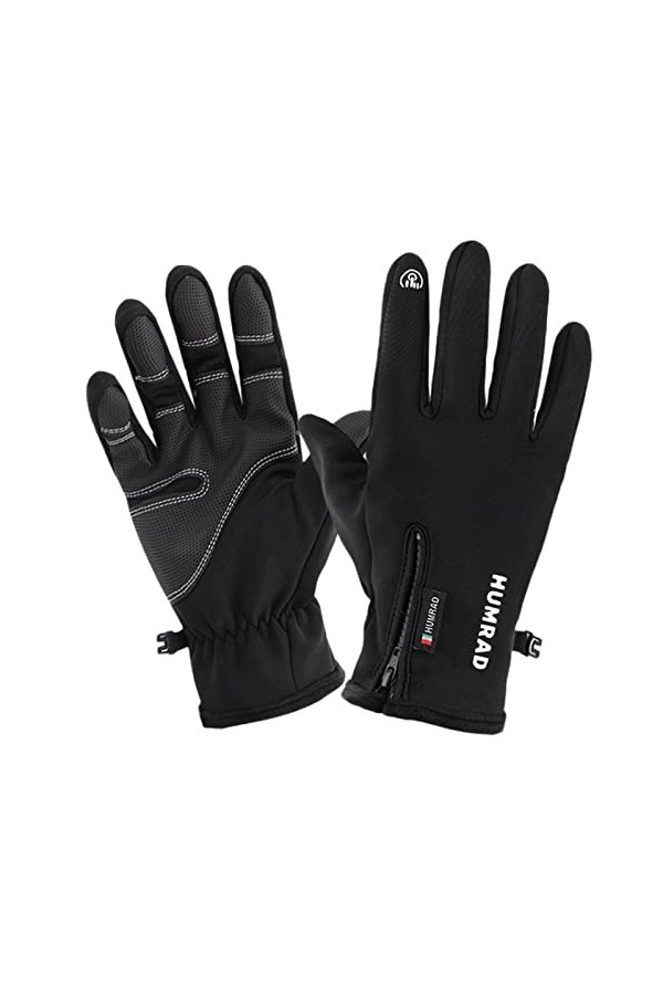 Moufles pour femme - Isolation par temps froid - Gants dextérieur antidérapants et imperméables - Polaire chaude - Gants de 