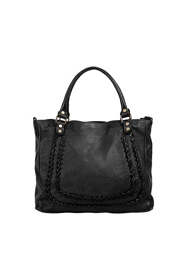 Samantha Look Sac shopping Femme cuir véritable