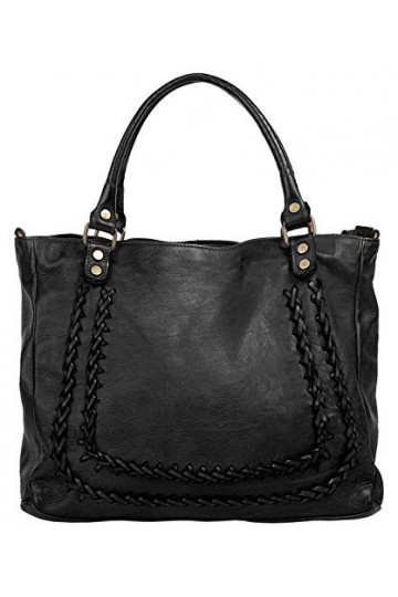 Samantha Look Sac shopping Femme cuir véritable