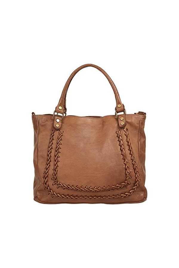 Samantha Look Sac shopping Femme cuir véritable