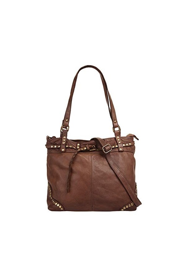 Samantha Look Sac shopping Femme cuir véritable