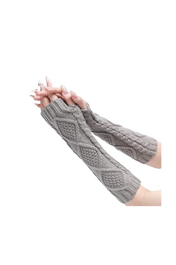 Gants sans doigts Poignet Vêtements Accessoires Gants dhiver Manchettes Manches extensibles pour femmes Hiver Automne Unisex
