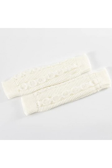 DUHGBNE Gants dhiver chauds en tricot acrylique pour femme - Gants longs en tricot - Mitaines mitaines - Moufles écharpe - N