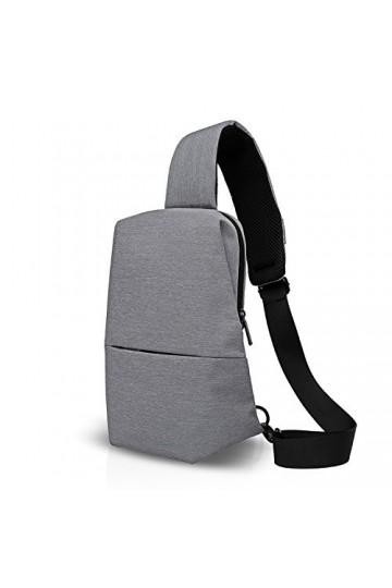 FANDARE Mode Sacs à Dos Porté Travers Sac Bandoulière Sports de Plein Air Ecole Voyages Camping Trekking Hommes Femmes Messen