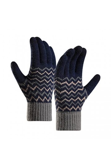 Gants dhiver pour femme - Moufles en tricot - Automne - Hiver - Chaud - Coupe-vent - Gants de ski - Chaud et confortable - G
