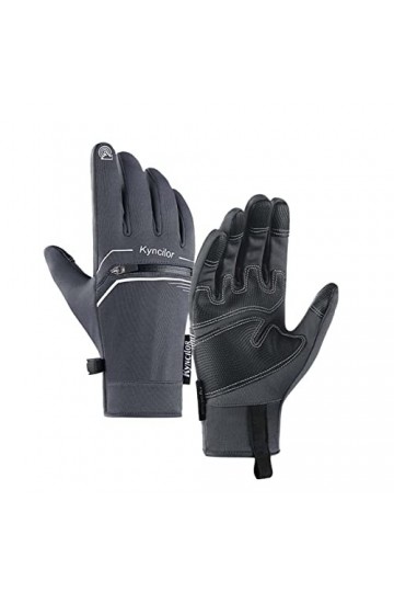 HANXIULIN Gants dhiver pour femme - Doublure thermique - Moufles dhiver en laine - Gants de conduite - Coupe dhiver - Util