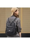 FANDARE Sac à dos pour femme - Sac à bandoulière étanche - Sac décole décontracté - Léger - Pour lextérieur, les voyages, l