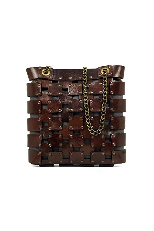 Time Resistance Tote bag en cuir pour femme - Sac à main moderne - Noir