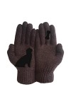 Caneem Gants tricotés pour femmes | Gants chauds épais et confortables pour hommes et femmes – Moufles chauffe-mains coupe-ve