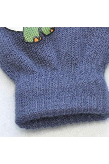 ZZALLL Gants dhiver en Tricot Chaud pour Enfants