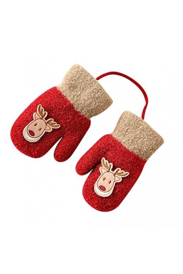 Allbestop Noel gants Gants Antidérapants Écran Tactile,Gants Ado Garcon Gants Femme Cuir Bonnet Bebe Gants Tactile Bonnet Gar