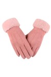 Gants chauds en tricot pour écran tactile - Gants dhiver élastiques pour la conduite - Gants dhiver pour textos froids - Mo