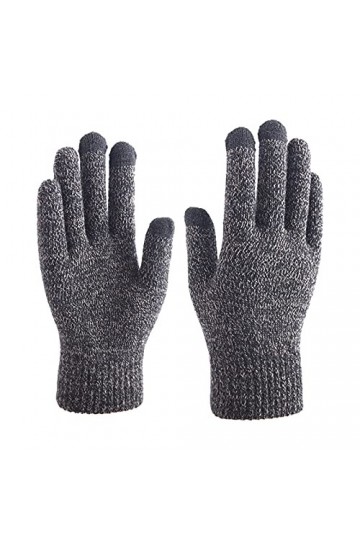 DondPO Gants Velo Femme, écran Tactile Hiver Cadeaux Gants Travail Gloves Sport Chaud Classiques Gants Tricoté Gants en Trico
