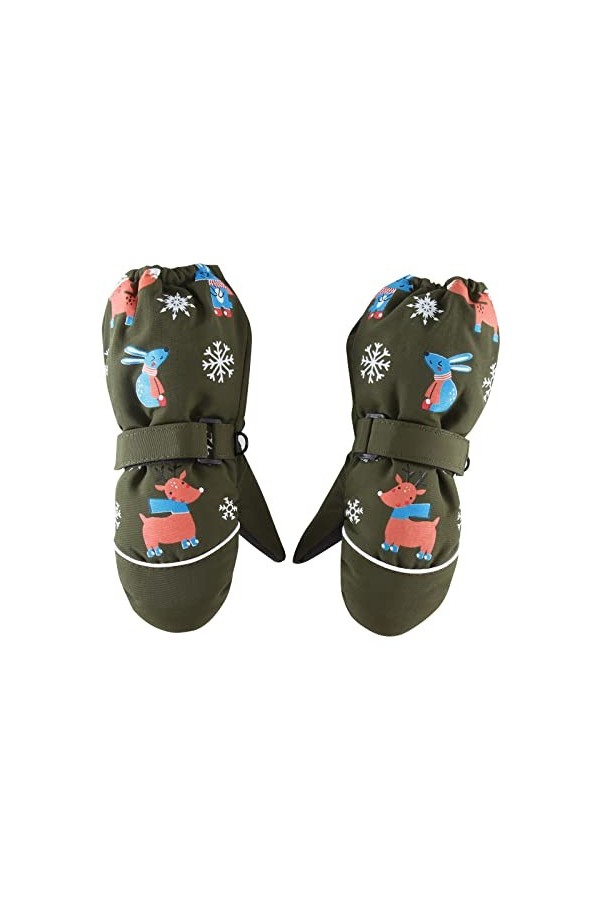 TDEOK Moufles vernies pour femme - Rouge - Gants épais - Gants chauds - Gants déquitation - Pour lhiver - Écran tactile ve