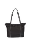Christian Wippermann Sac à bandoulière XL pour femme, Noir , 40 x 30 x 10 cm, Sac à bandoulière