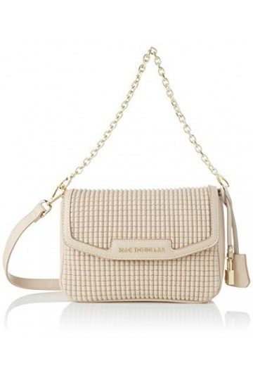 Mac Douglas Kiribati Bryan S Sac porte epaule Femme, Beige Sable , 7.5x16.5x23.5 cm W x H x L 